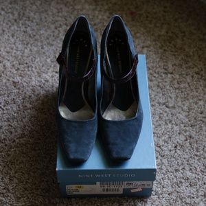 LIGHTLY USED NINE WEST STUDIO 7.5 WOMENS SHOES